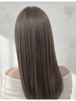 ルノヘアー(Lunohair)&nbsp;小顔◎秋カラーレイヤーカット韓国風ミディ/ブリーチなしカラー