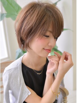 リュドール 池下(Rue D'or) 【リュドール池下】小顔効果グレージュショート!