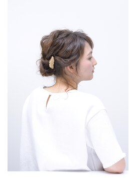 ドルセ(Dulce) 【Dulce】フェザーアレンジ×ノットヘア×ブランジュ