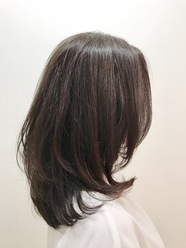 パティオン(PATIONN) キャラメルブラウンカラー×セミロング