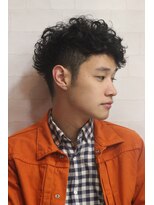 ブークル(boucle)&nbsp;外国人風刈り上げツーブロック好感度ビジカジスタイル