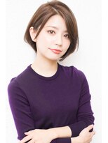 モニカ 西宮北口(Monica) 大人かわいいグレージュ小顔ナチュラルショートボブ