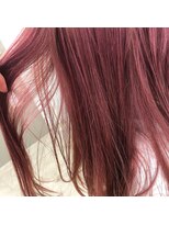 キー(kii)&nbsp;ピンクベージュ　ブリーチカラー　福岡　天神　今泉　薬院