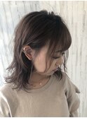 エアリーカール+パープルガーネット