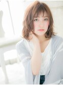 *CUORE水戸*…外国人風大人かわいい愛されくせ毛風ふわミディb