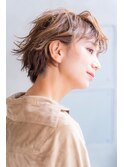 【LANY横浜】マロンベージュ×束感ショート