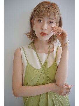 シェノン 梅田(CHAINON) 20代30代40代小顔×モンブランラテ×ハイライトカラー