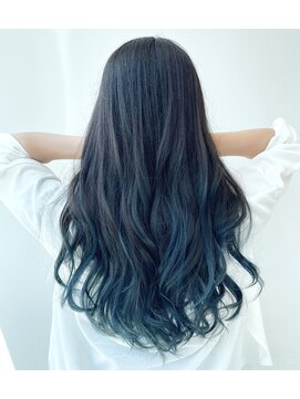 アライブ キチジョウジ(ALIVE Kichijoji) ブルー×バレイヤージュ