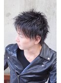 エアリーウルフカット　ハードツーブロック