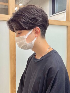 フレーム なんば店(FRAME) 【FRAME  なんば】センターパート×ゆるパーマ