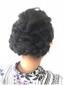 着物にオススメヘアーセット