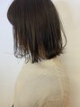 キトネ(ki.tone) ぱつっとボブにnaturalカラー◎透明感を意識してます!