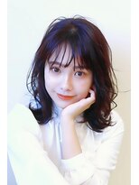 ヘアーアンドメイク エイダ(hair&make eida) グレージュカラーカール 神保町/神保町駅