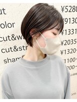 モリオ フロム ロンドン サッポロファクトリー店(morio FROM LONDON)&nbsp;【morio札幌】札幌ショート　大人かわいい丸みショートボブ
