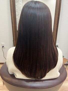 アモ 武蔵小杉(Amo) フェイスレイヤー入りロングヘア