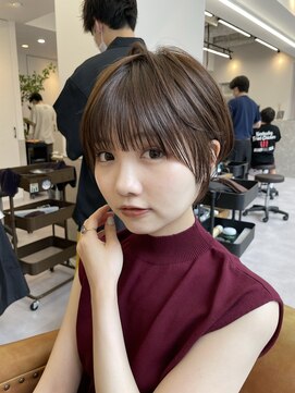 サンド 池袋(sand) ショート/ショートボブ/ブラウン/グレージュ/髪質改善