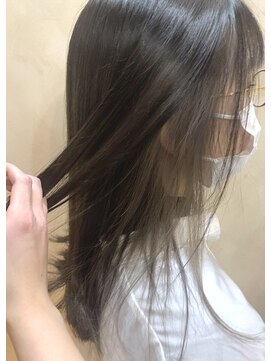 オーストヘアーリズ(Aust hair Liz) インナーカラー*silver beige