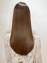 ジーナ 船橋(Zina)&nbsp;大人かわいい20代30代40代小顔ショコラベージュ１Zina船橋