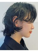 ショートウルフパーマ