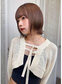 前髪カット 酸性ストレート 髪質改善 カット 艶髪　1076
