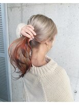 ガルボ ヘアー(garbo hair)&nbsp;ハイトーンデザインカラー高知美容院10代20代