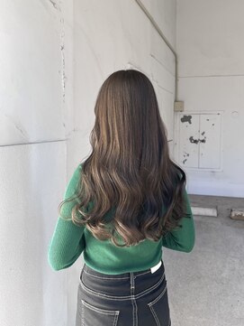 ミニム ヘアー(minim hair) 【minim×りの】オリーブベージュ