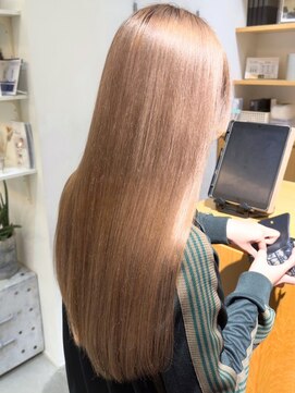 ラヴェストバイフレイスウェル(LOVEST by frace well) やりすぎない美髪ミルクティーベージュ