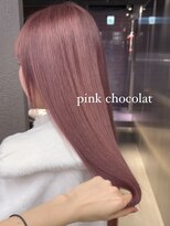 ペレ 栄店(PELE) デザインカラー/レイヤーカット/ウェットヘア/オリーブベージュ