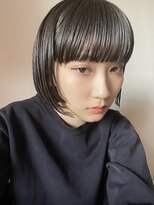 ジアン テラス(GIEN TERRASSE)&nbsp;#ミニボブ#ワイドバング#モード/岸本 理希