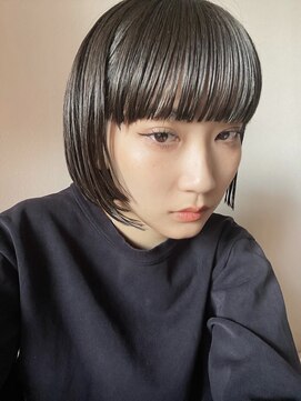 ジアン テラス(GIEN TERRASSE) #ミニボブ#ワイドバング#モード/岸本 理希