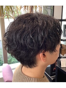 オート ボーテ カリッタ 名古屋(HAUTE BEAUTE CARITTA) メンズスパイラル波パーマ