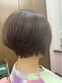 アクール(A COEUR)の写真/失敗したくないショートだからこそ、伸びてきても扱いやすいカットが人気の“A COEUR”にお任せ◎