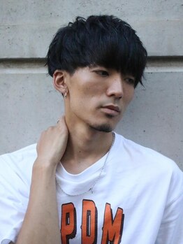 アンドユー(& you.)の写真/メンズパーマで新しい自分に出会いませんか？再現性の高いスタイルで毎朝のスタイリングも楽に決まる◎