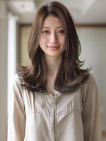 アルトリスト(Altruist Aging×HAIR&SPA)&nbsp;★ダークアッシュ大人ガーリーボブ着物ミディアムレイヤーカット