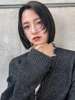 似合わせ小顔レイヤーボブウルフ_銀座/髪質改善
