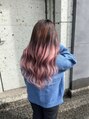 エクステ専門店 あるじゃんすー 水戸店&nbsp;人気のピンク系カラーもお任せください☆【原色シールエクステ】