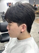 ラヴィズムバイフィフス(LUVISM by fifth) 新潟万代ニュアンスパーマセンターパートフェザーパーマ30代