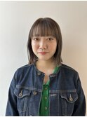 オリーブグレージュカラー【新潟/透明感カラー/ブリーチカラー】