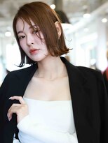 スペシャルオオサカ 難波店(Special OSAKA)&nbsp;切りっぱなしボブ/外はね/ショコラブラン