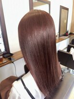 ヘアアンドスパ ベル(Belle)&nbsp;髪質改善カラー・モーヴピンク・20代