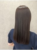 ロング×艶カラー