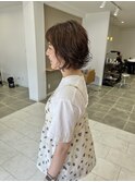 ボブパーマで時短×お洒落 /里見美穂