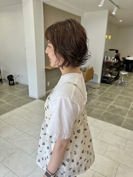 シンス(Since) ボブパーマで時短×お洒落 /里見美穂