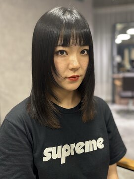 リンクエン(Link enn) 【顔周りレイヤー】髪質改善/艶カラー/韓国ヘア