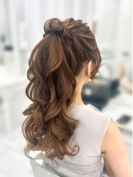 ルミナ 大阪北新地店(LUMINA)の写真/【梅田/北新地◆ヘアセット専門店】ヘアセット1200円~!駅からアクセス良好♪結婚式や推し活のイベントに☆