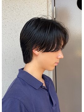 サロン(SALON) 大人黒髪×ニュアンスパーマ　◇スタイリスト吉見◇