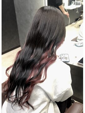 デザインサロンリア(design salon Lia) チェリーレッドインナーカラー