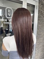ハイバレーヘアーメゾン(HIGH VALLEY HAIRMAISON)&nbsp;イルミナカラー艶ショコラブラウン岡山南中央町