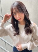 ココアベージュラベンダーアッシュオリーブグレー韓国レイヤー