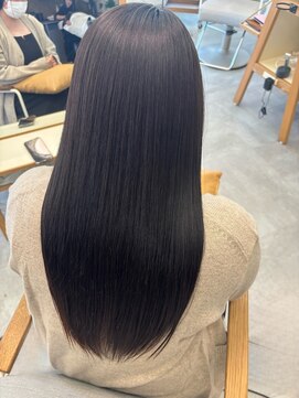 髪質改善付きストレートパーマ
